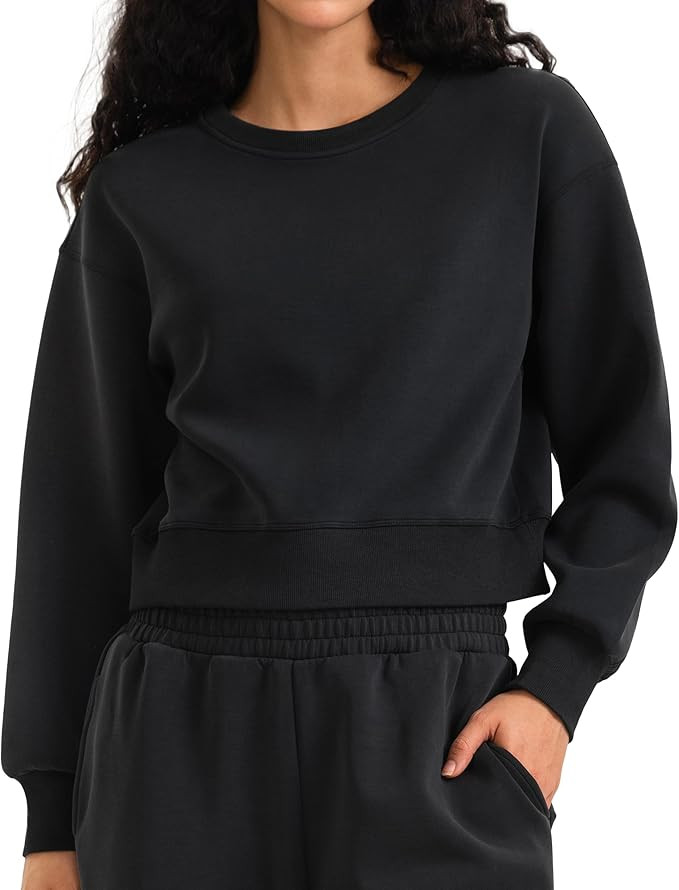 Colorfulkoala Velvra Modal Fleece Lined Pullover - Women's Soft & Warm Lounge Sweatshirt, Stylish... | Amazon (US)