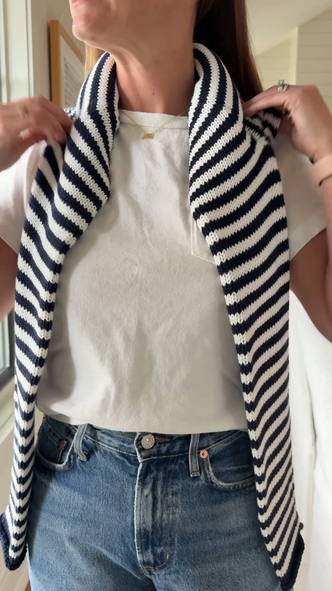 Tee size small
Sweater size small
Jeans runs big, I went down a size to 24

#LTKdayinmylife #LTKgrwm #LTKootd