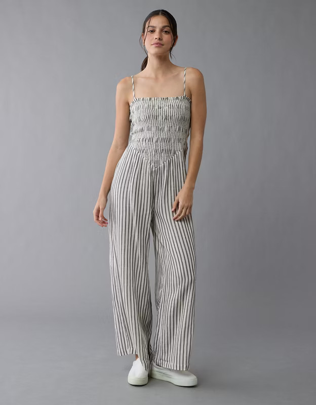 AE Bella Strapless Jumpsuit | American Eagle Outfitters (US & CA)