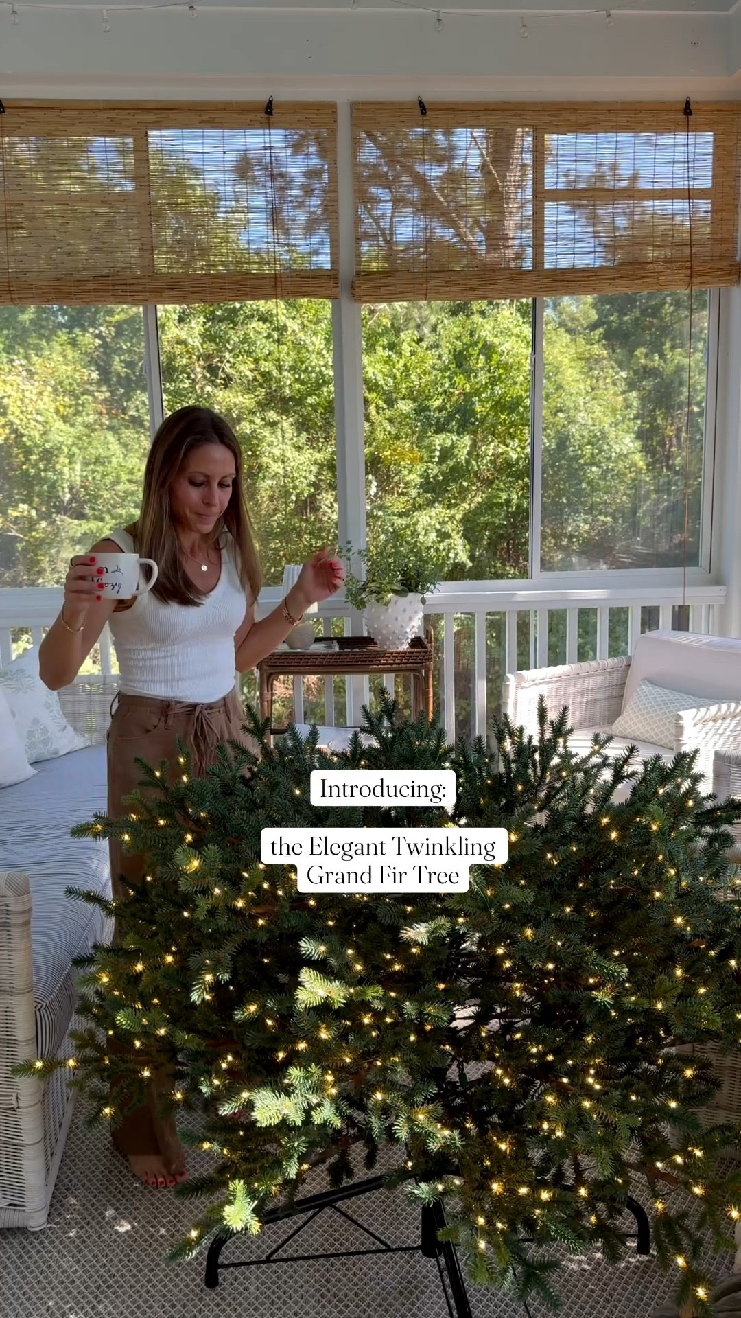 I’m in love!!!!! Ours is the 9’ Elegant Twinkling Grand Fir - and I can’t get over how many branch tips there are! Makes allll the difference! Home Depot Christmas trees 

#LTKSeasonal #LTKHome