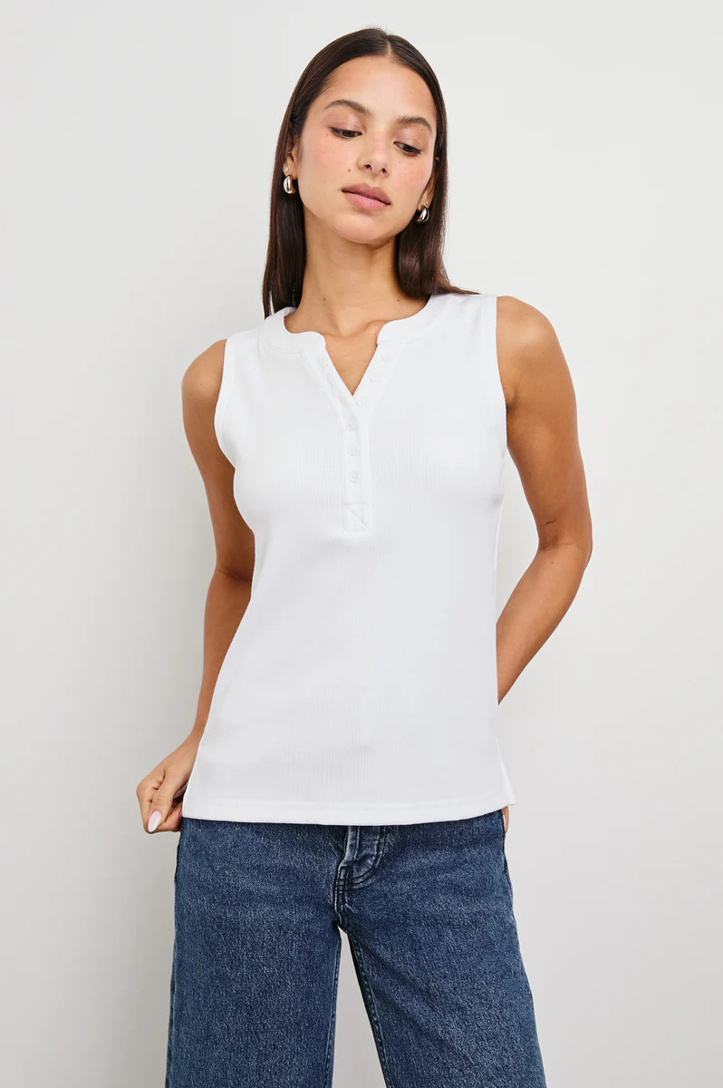 MAYLA TOP - WHITE | Rails
