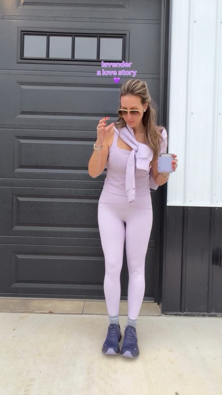 This lavender workout set is the perfect mix of comfy and cute for spring workouts or running errands. Feels comfy and a little extra put together!💜

Themominstyle, Spanx outfit, spring outfits, summer outfits, spring workout set, gym outfit, comfy outfits, running errands, matching set 

#LTKfitnessgoals #LTKootd #LTKActive