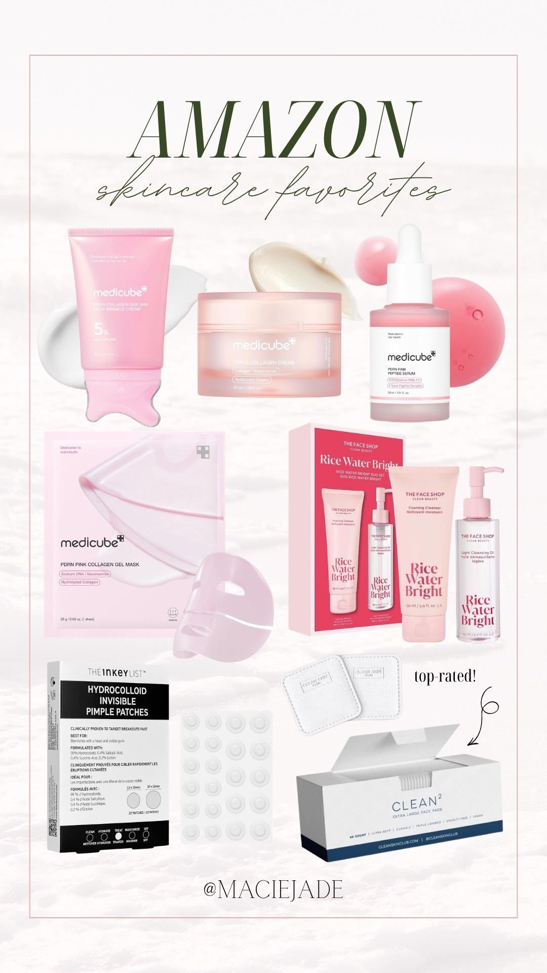 Sharing some of my go-to skincare favorites from Amazon 💗 perfect for a fresh, radiant glow ✨

self care, skincare essentials, skincare routine, amazon beauty

#LTKselfcare #LTKmorningroutine #LTKBeauty