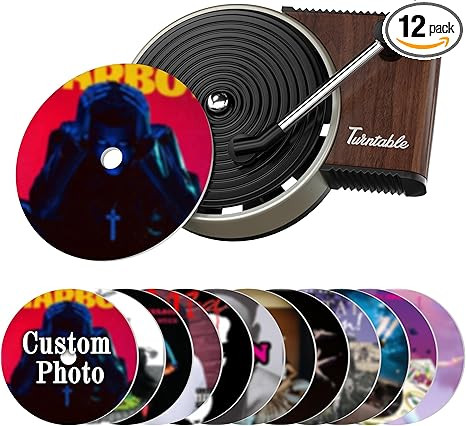 Personalized Custom Car Air Freshener, Double Sided Custom Photo, Record Player Shaped Fragrance ... | Amazon (US)