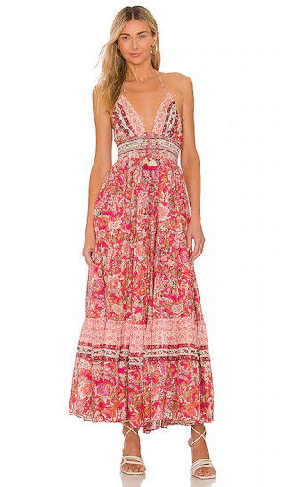 Free People Real Love Maxi Dress in Red. - size L (also in M, S, XS) | Revolve Clothing (Global)