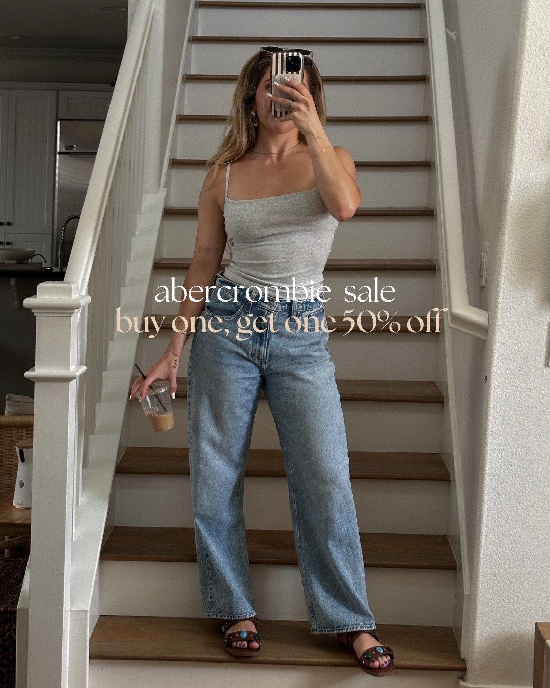 Buy one, get one 50% off at Abercrombie! Linking some pieces we own and love plus other spring new arrivals we have our eye on 🤍👖

#LTKSeasonal #LTKSaleAlert