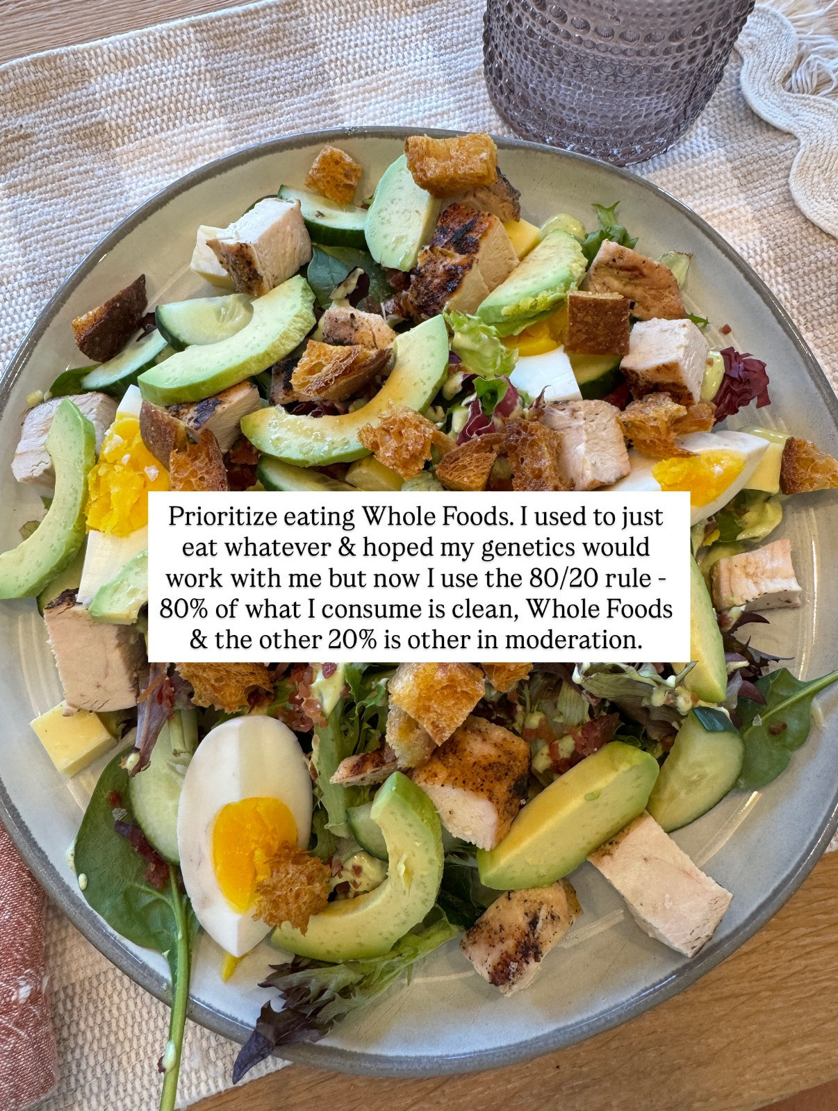 Not anything linkable but prioritizing my diet has definitely been a game changer! It truly just makes you feel better in general!

Loverly Grey, wellness, health, nutrition, whole foods 

 #LTKselfcare