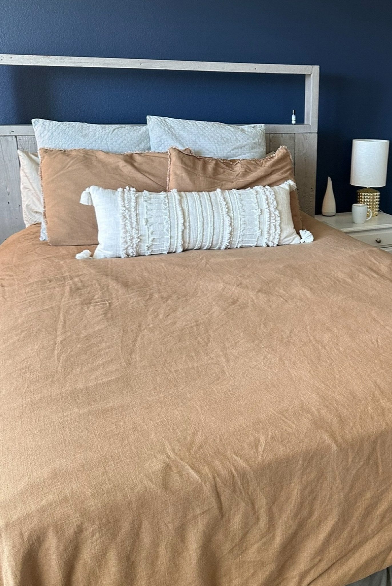 We updated our bedding recently! So much work to do around the house to make it more our style, and transitioning from “millennial grey” but I’m loving the textures here and the transition from greys to earthy neutrals!

#LTKFamily #LTKHome