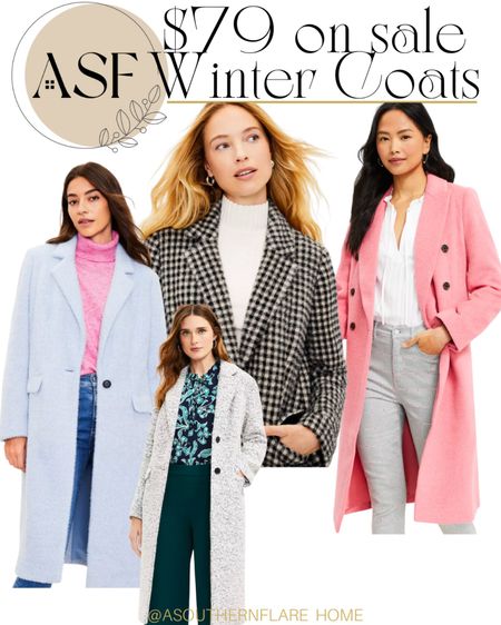 $79 winter coats are loft on sale, fashion 

#LTKunder100 #LTKstyletip #LTKsalealert