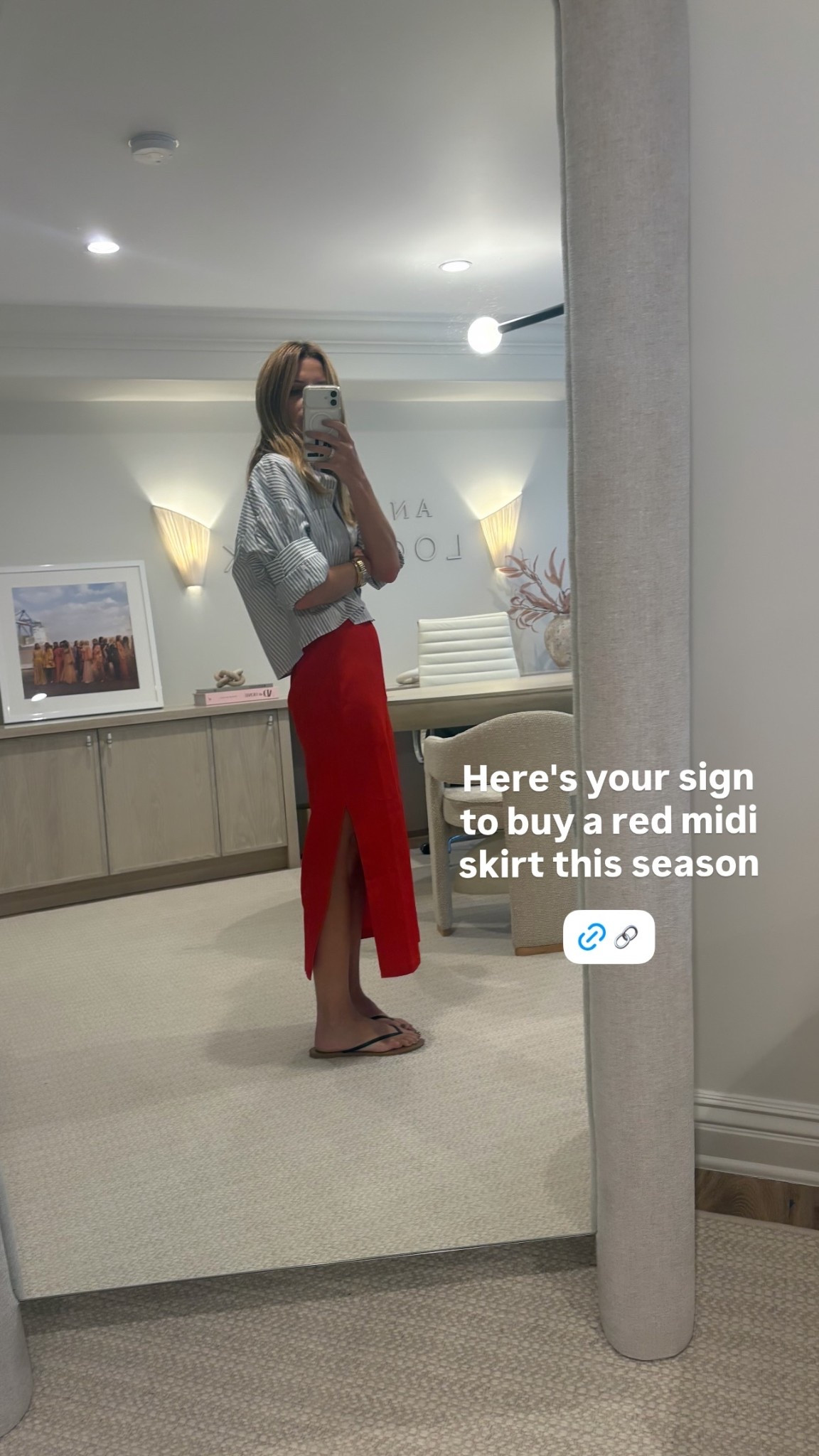 Here's your sign to buy a red midi skirt this season
@Shopbop

#LTKootd #LTKgrwm #LTKdayinmylife