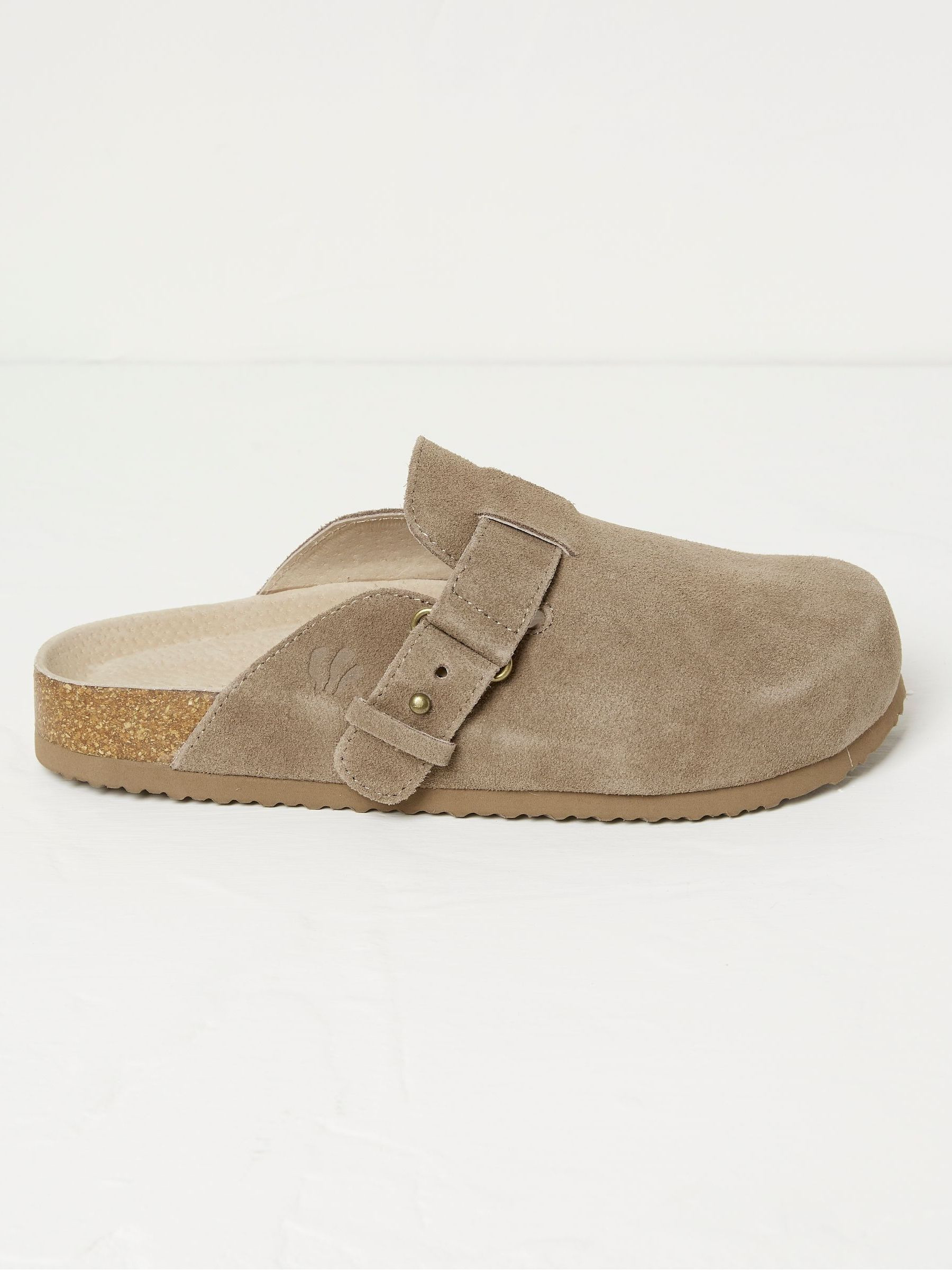 Stone Elsie Outdoor Slippers | FatFace | Fat Face