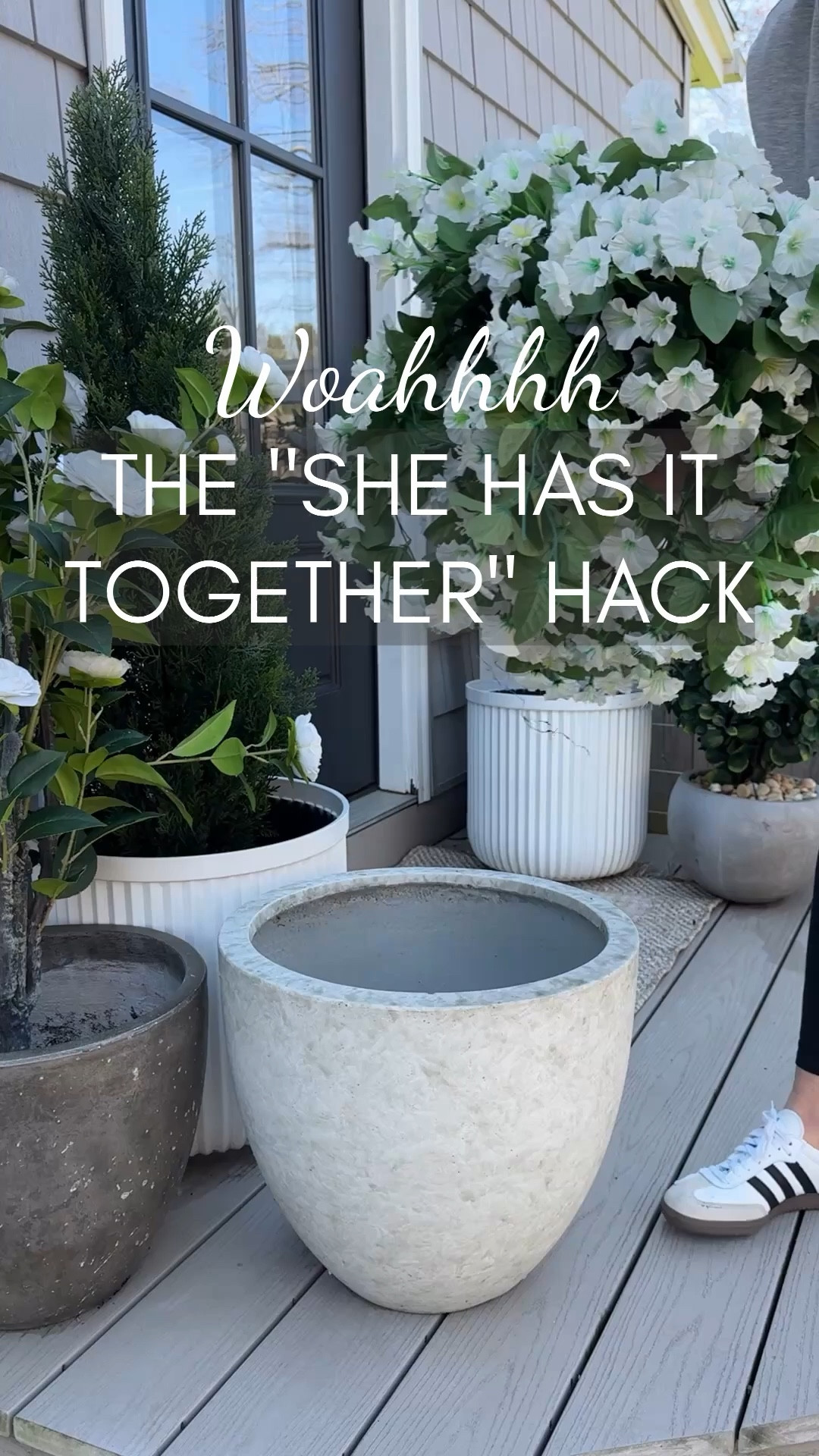 I don’t have the time (or patience) to keep real flowers alive… but I still want my planters to look good 🤭

These made it way too easy. One bundle = full, styled, and looks like you tried way harder than you did. Multiple colors and they stay looking like this all season.

#LTKHome