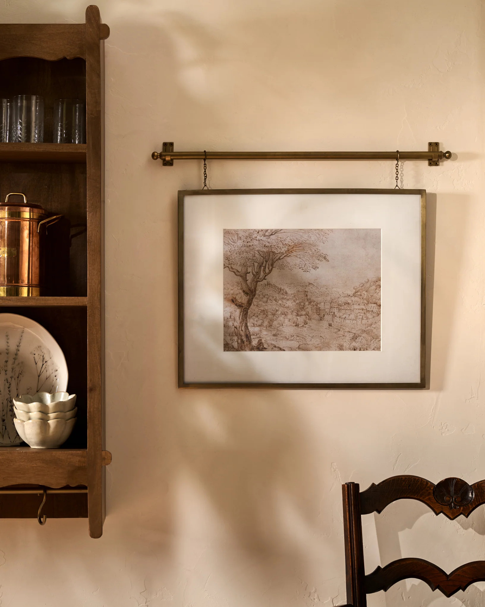 Colleen Brass Rail Picture Frame | Magnolia