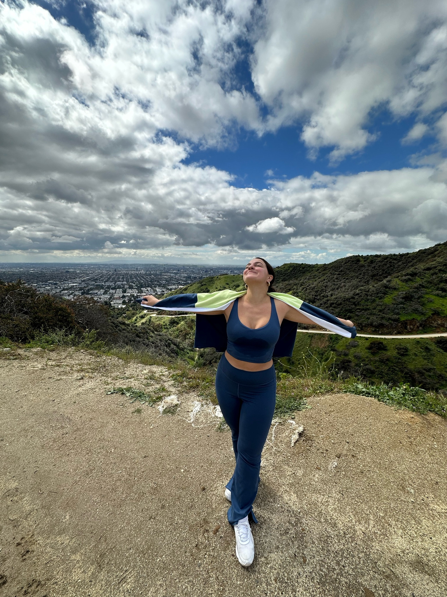 Love this fit from Hollister! Linked my Nike shoes and earrings from Amazon too! 

#LTKfit #LTKFind #LTKstyletip