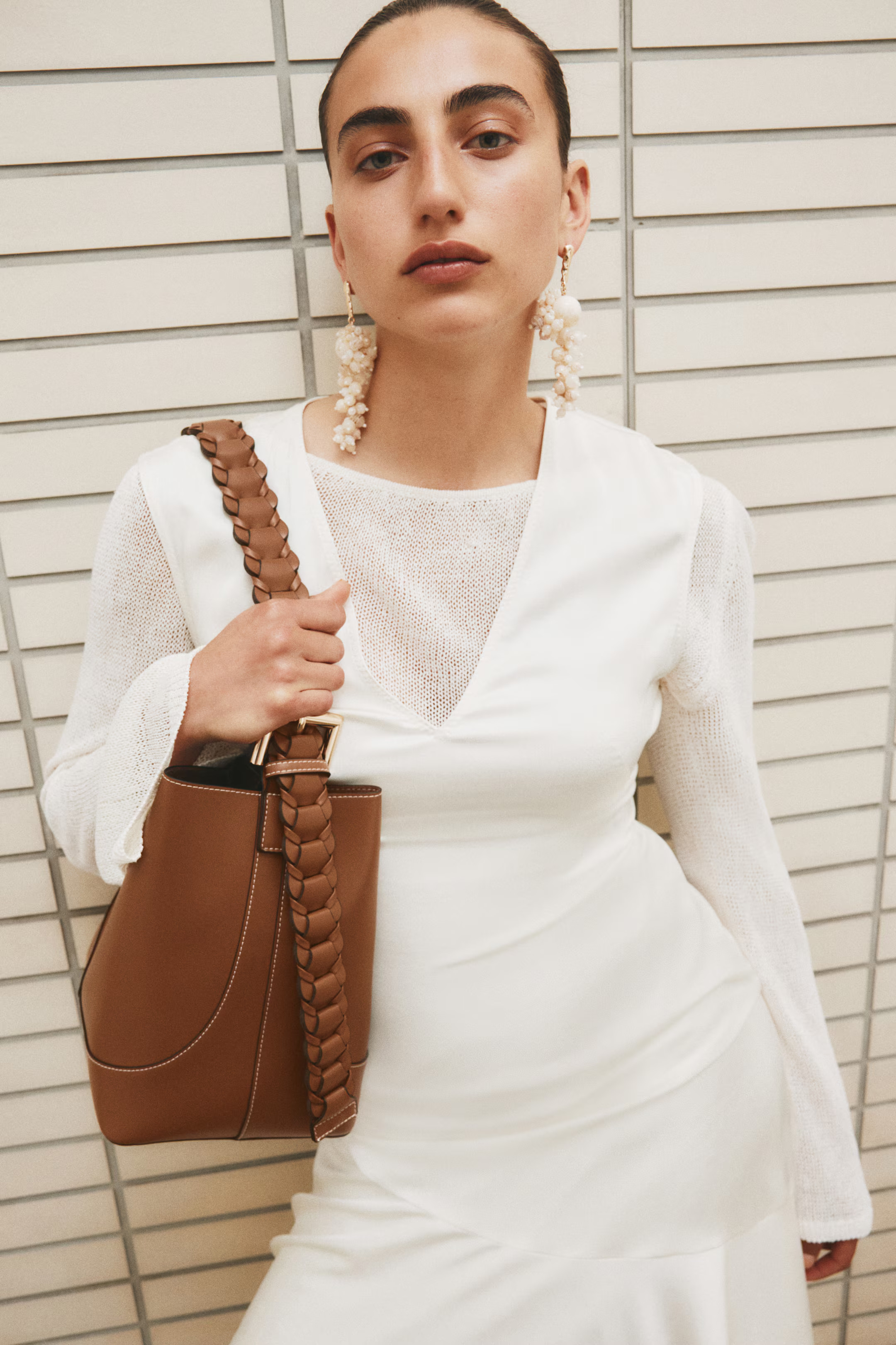 Braided-strap shoulder bag | H&M (UK, MY, IN, SG, PH, TW, HK)