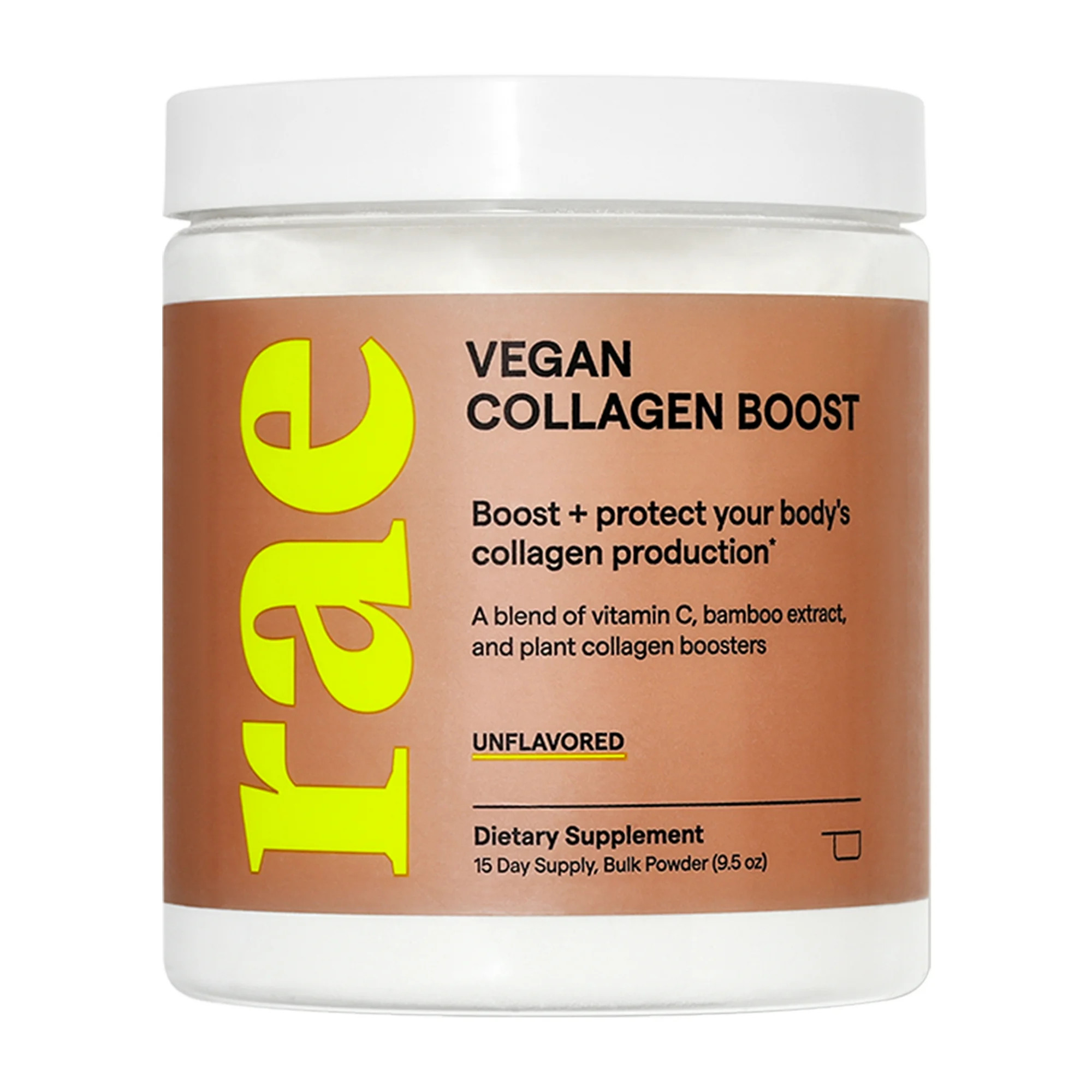Rae Wellness Vegan Collagen Boost Powder with Vitamin C, Support Hair, Skin & Nails, Unflavored, ... | Walmart (US)