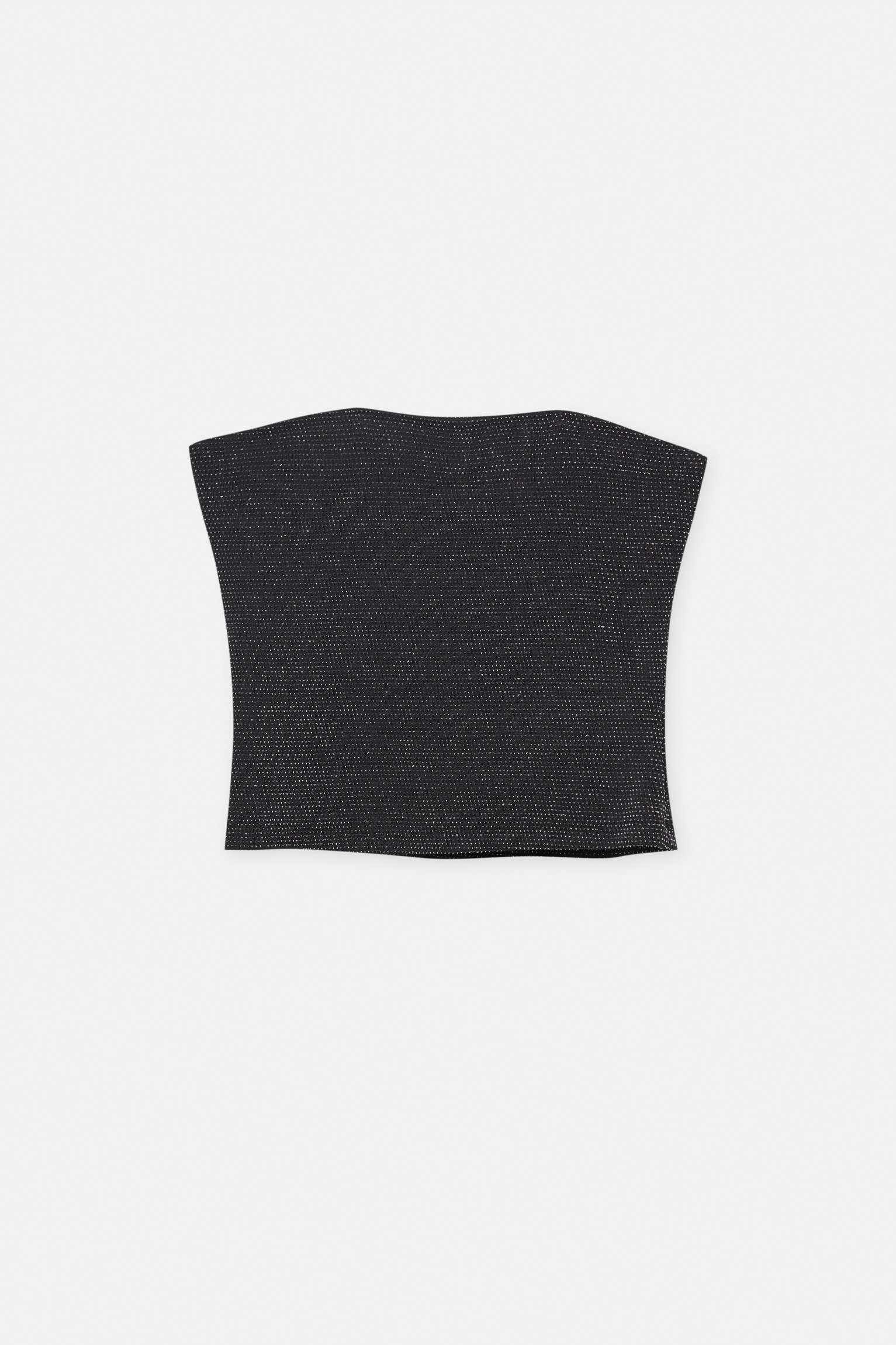 Shimmery fabric bandeau top | PULL and BEAR UK