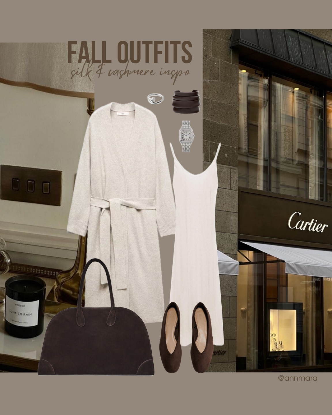 Silky dress&cardigan inspo 

#LTKitalia #LTKautumn #LTKeurope