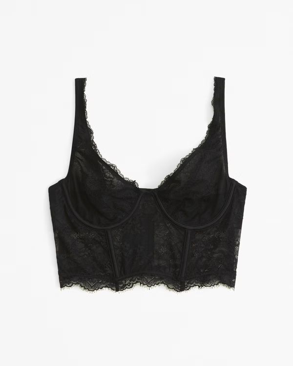 Lace Balconette Corset | Abercrombie & Fitch (US)