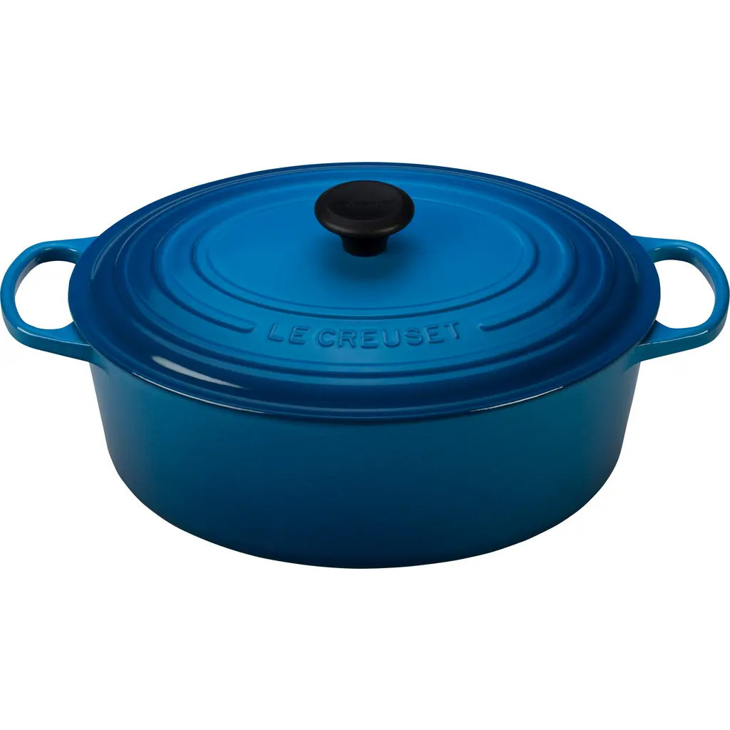 Le Creuset Signature 8-Quart Oval Enamel Cast Iron French/Dutch Oven in Marseille at Nordstrom | Nordstrom