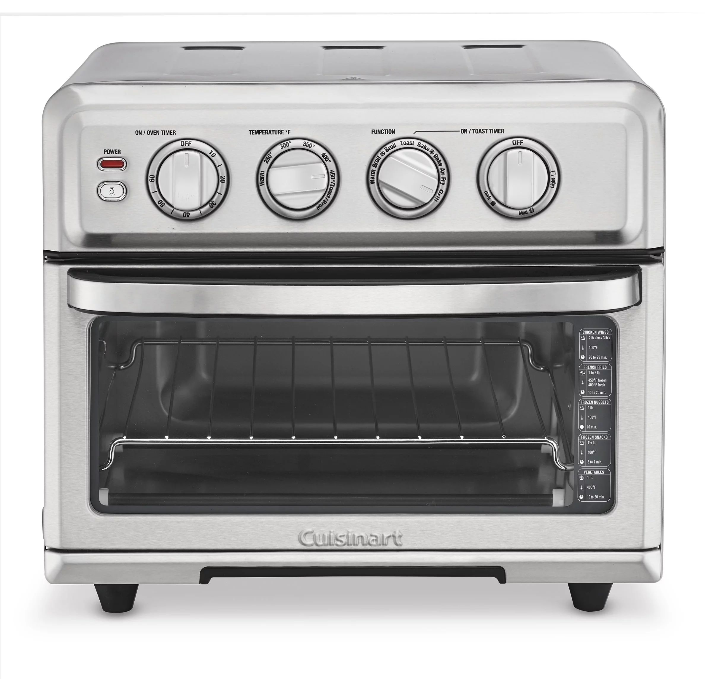 Cuisinart Air-Fryer Toaster Oven with Grill, Stainless, New, TOA-70 | Walmart (US)