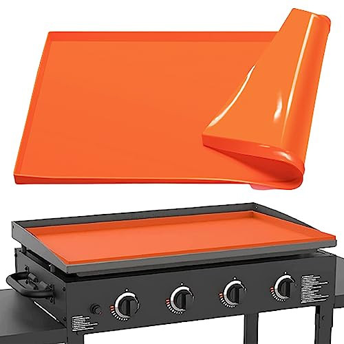 Inxhbow Silicone Griddle Mat for Blackstone 36 Inch Griddle, Heavy Duty Food Grade Silicone BBQ Grill Cover, Protect Griddle from Insects, Debris, and Rust | Amazon (US)