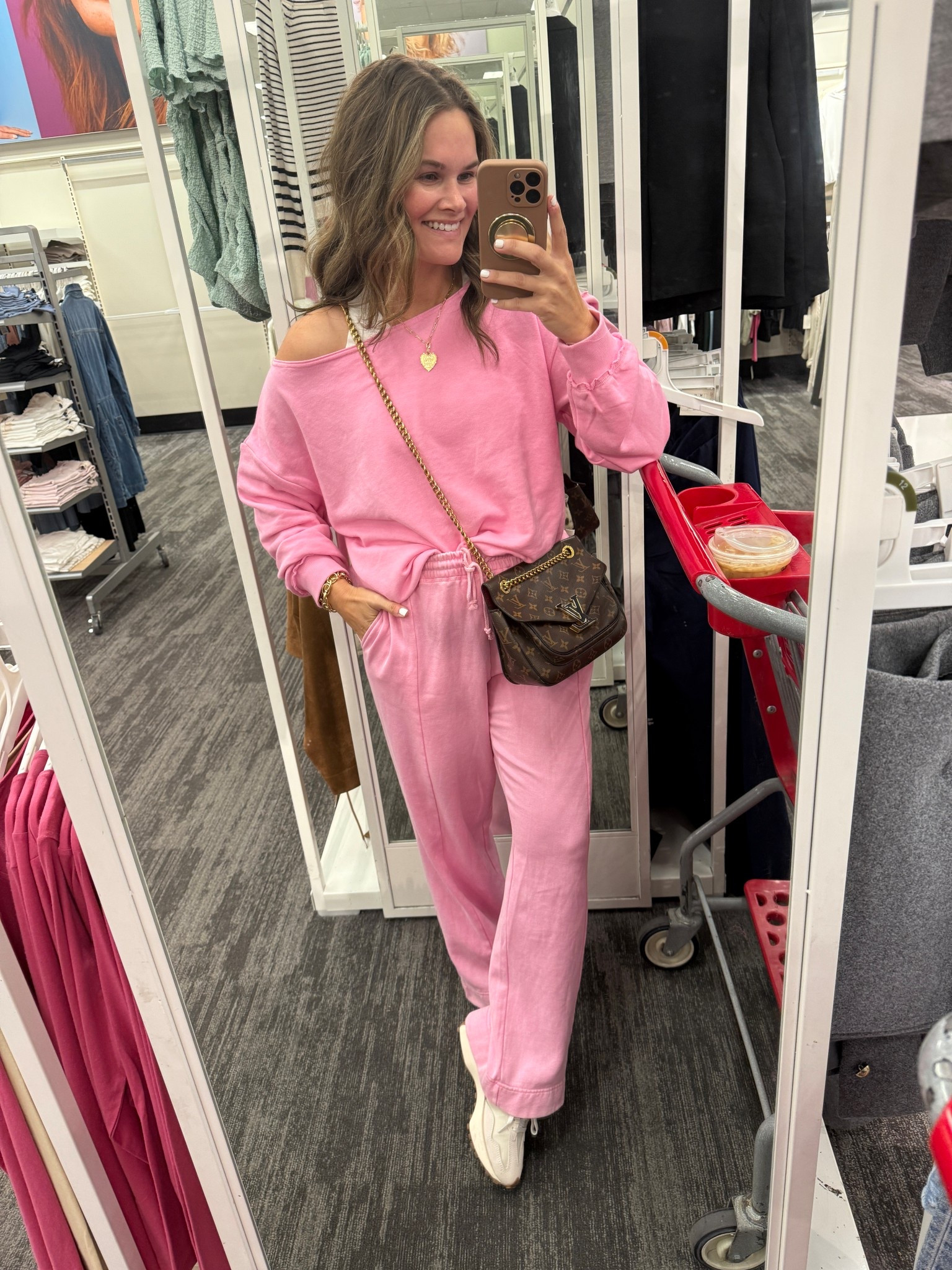 #walmartpartner @walmartstyle #walmartstyle Partnering with Walmart to share this cute and comfy matching set- great for errands, lounging and all the casual things. Love the color and the details and it’s under $30 for the set! 




#LTKgrwm #LTKootd #LTKSaleAlert