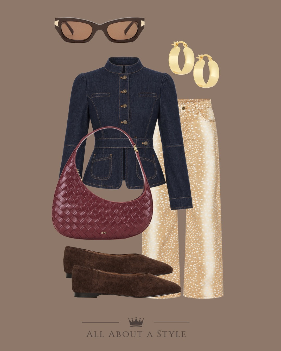 A FRESH TAKE ON NEUTRALS

Rich fall tones, timeless denim, and a little animal print. Let one printed piece take the spotlight, then anchor it with solid colors for an elevated look that comes together effortlessly. 🤎

Save this outfit formula for your next “what do I wear?” morning—and follow along for more timeless style with a hint of now. 🤎

#FallOutfitIdeas #HowToStyle #AnimalPrintStyle #NeutralOutfits
