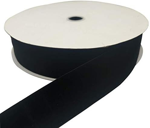10 Yards Velvet Ribbon Spool (Black, 2") | Amazon (US)