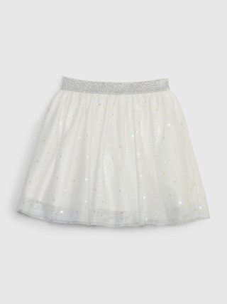 Toddler Metallic Dot Tulle Skirt | Gap (CA)