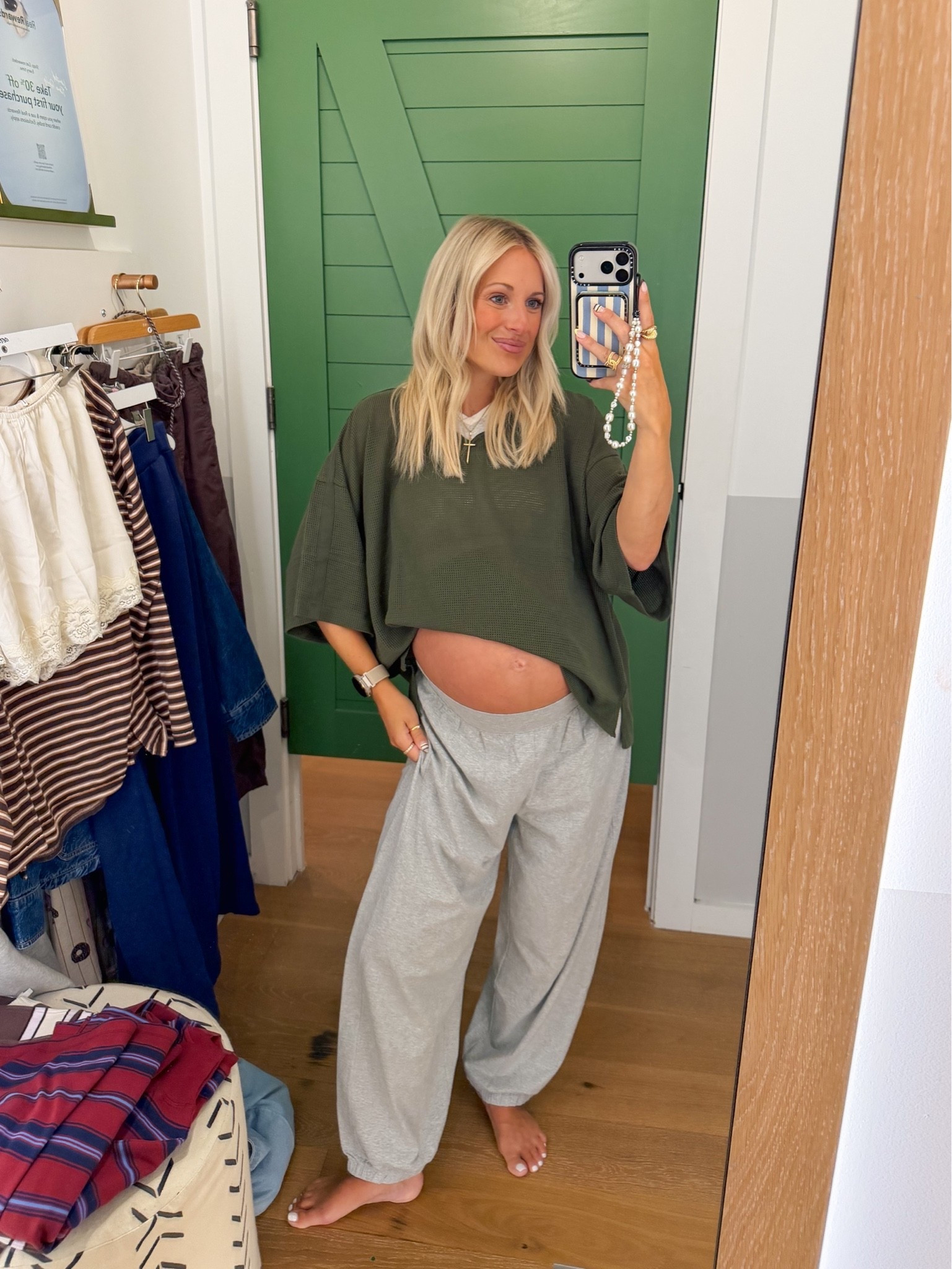 Love this tee + jogger combo! Wearing smalls in both

#LTKgrwm #LTKootd #LTKSeasonal