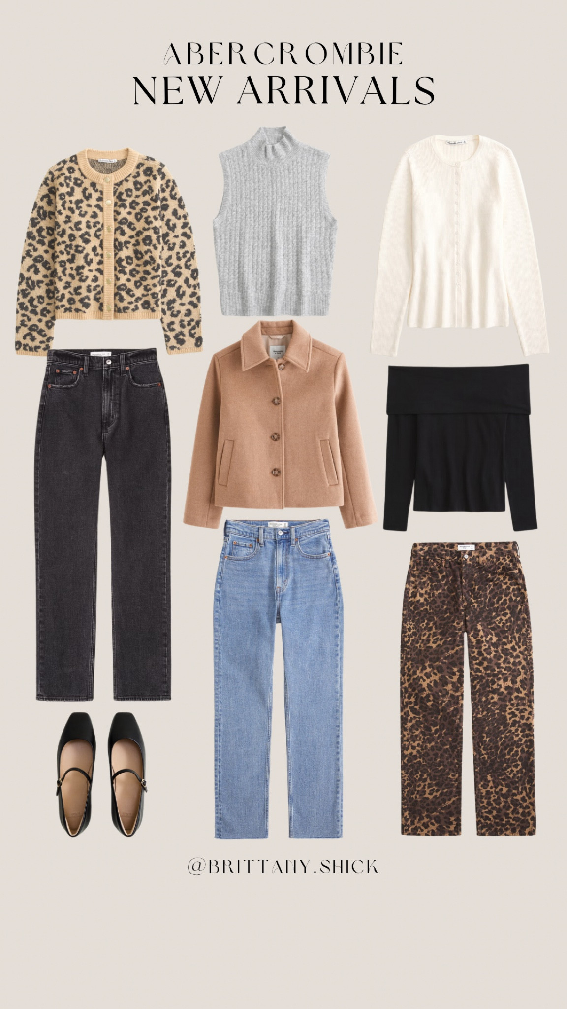 Abercrombie new arrivals low baggy jeans high rise ankle straight leg denim leopard cardigan leopard denim wool coat off the shoulder top fall style outfit 

#LTKSaleAlert #LTKStyleTip #LTKFindsUnder100