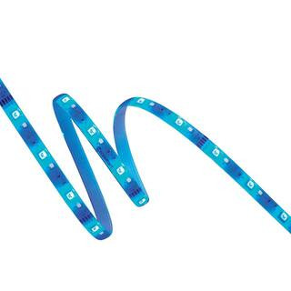 16.4 ft. RGBW Color Changing Dimmable Linkable Plug-In LED Strip Light with Remote Control | The Home Depot