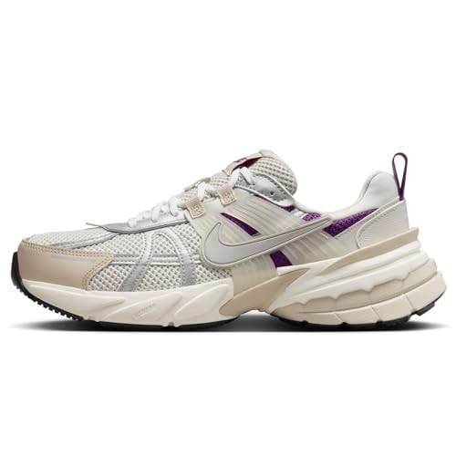 Nike V2K Run Premium Shoes (HF4305-072, Light Bone/Sanddrift/Viotech/Metallic Silver) Size 10 | Amazon (US)