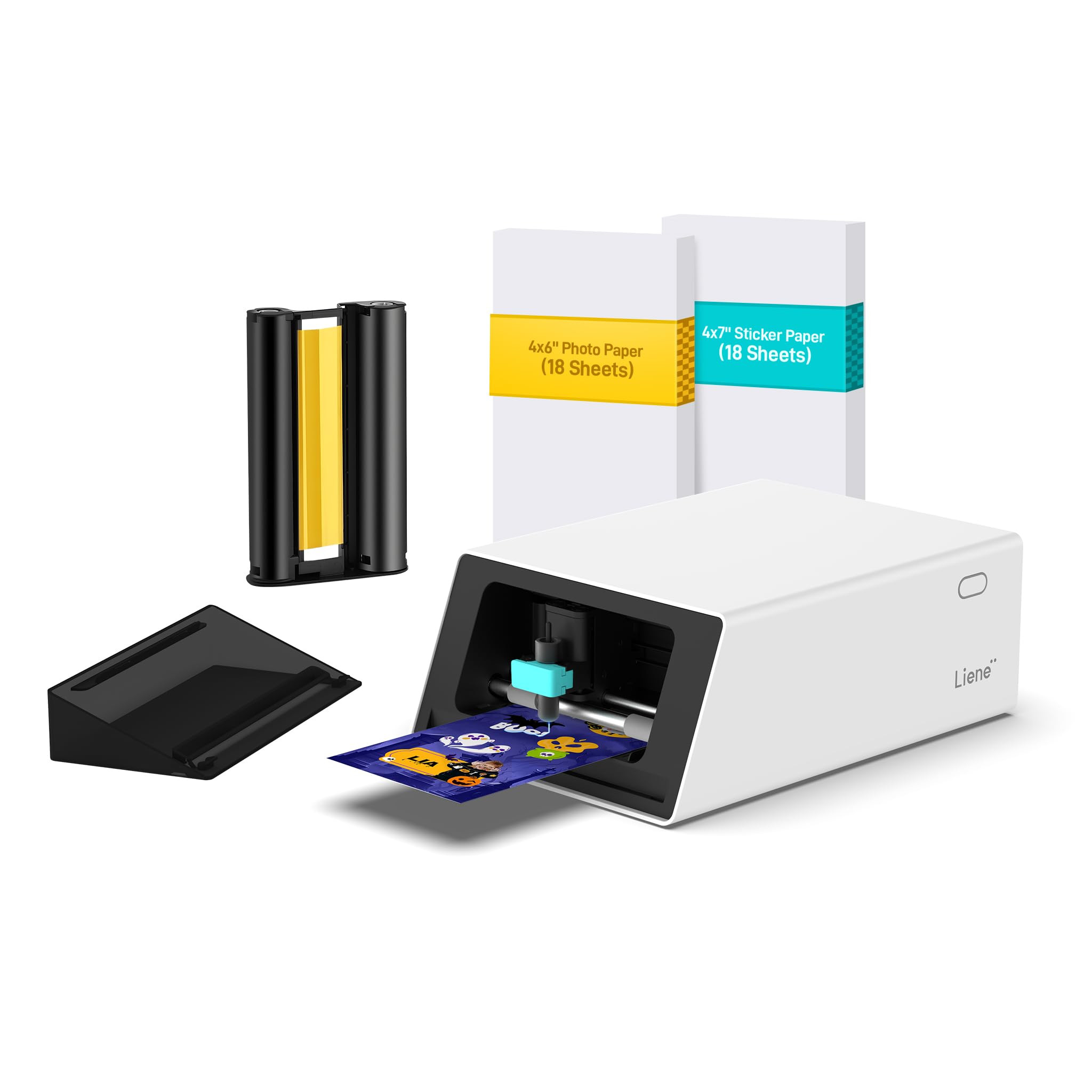 Liene PixCut S1 Color Sticker Printer & Cutting Machine - All-in-One Sticker Maker for DIY Crafts... | Amazon (US)