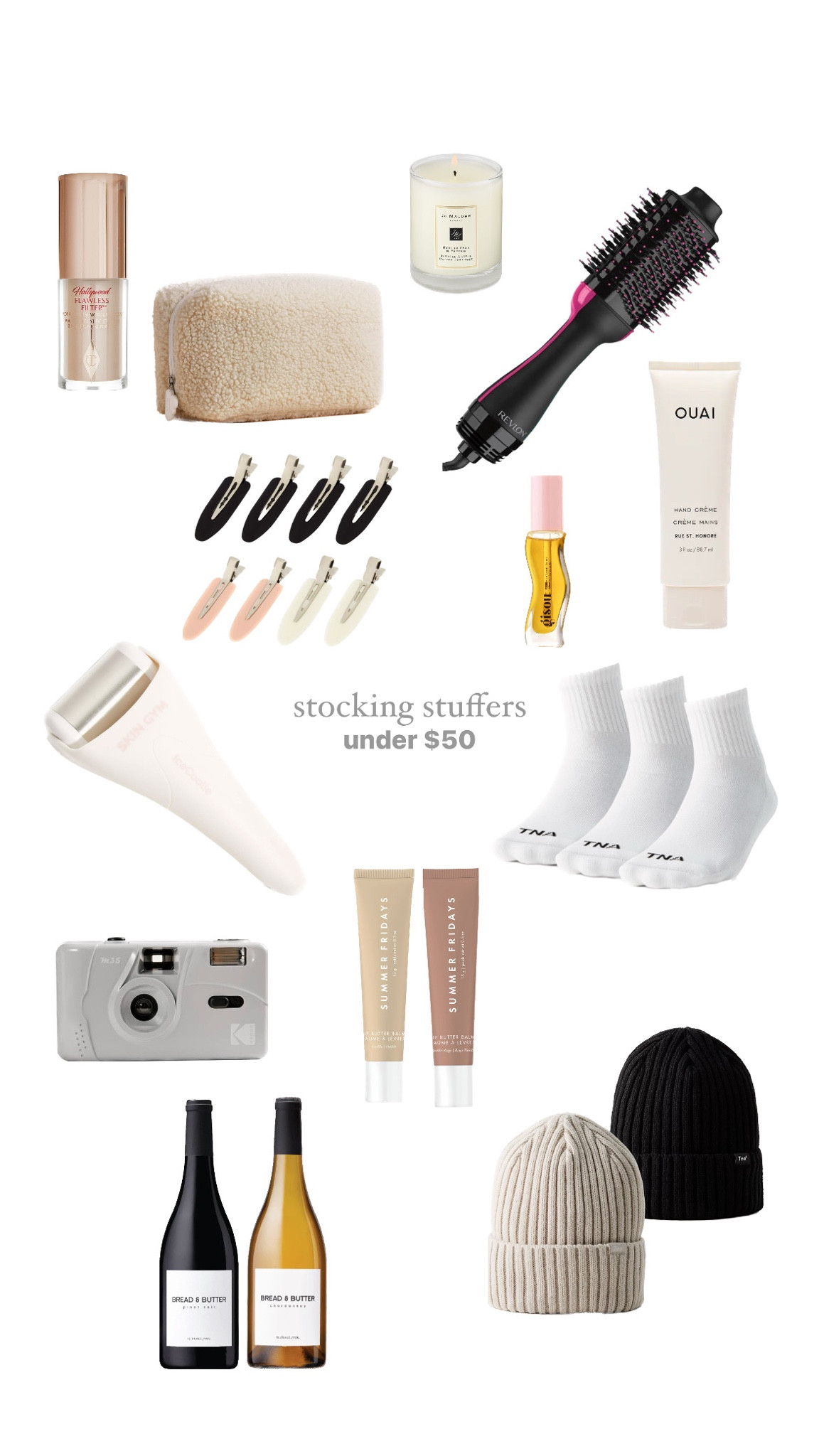stocking stuffers, holiday, wishlist, giftguide, under $50, ice roller, makeup, skincare, gift inspo, ideas, christmas 

#LTKHoliday #LTKGiftGuide #LTKunder50