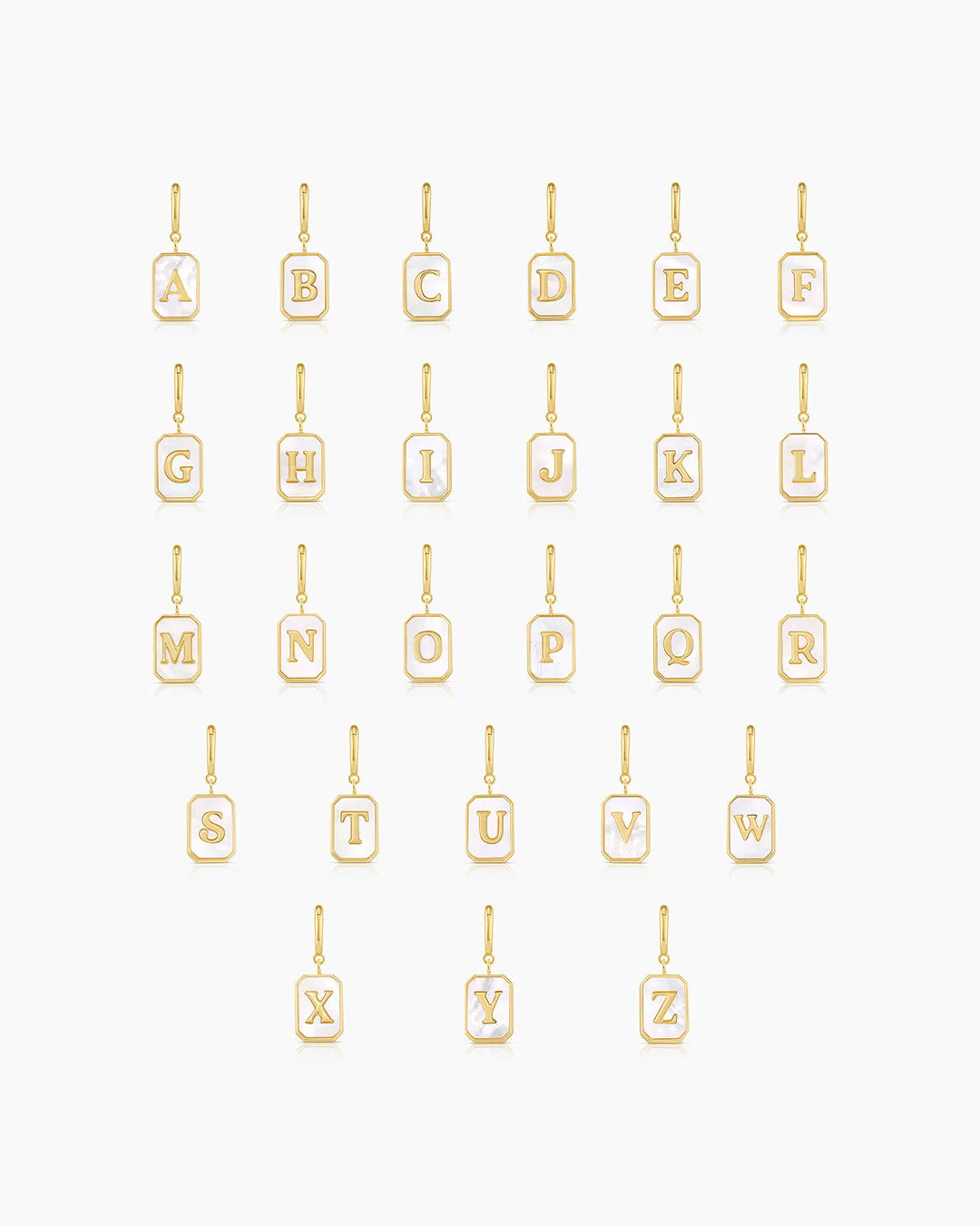 Vintage Alphabet Parker Charm | gorjana