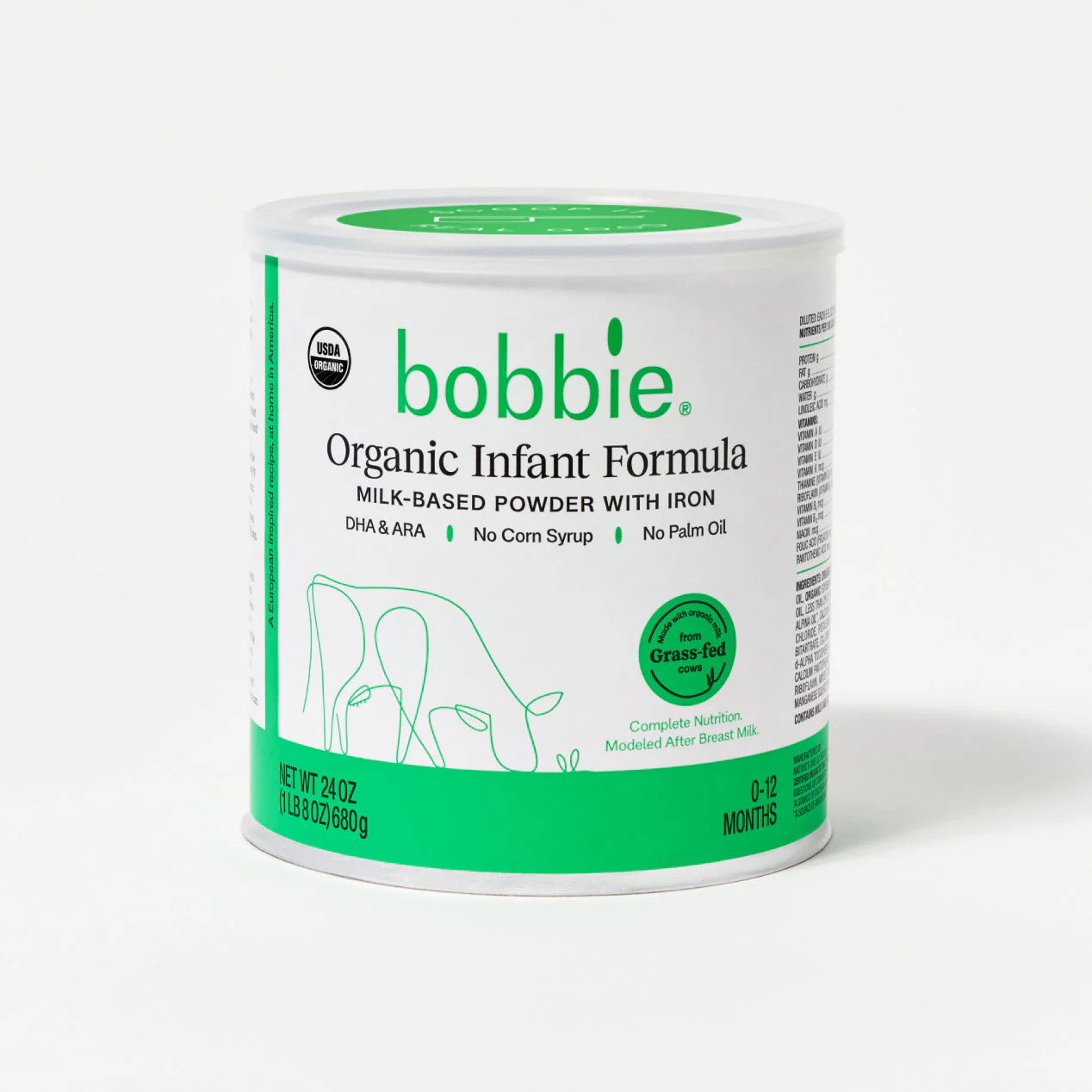 Bobbie Organic Infant Formula | Bobbie