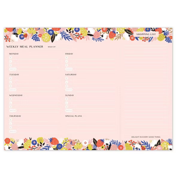 Weekly Meal Planner Pad | Target