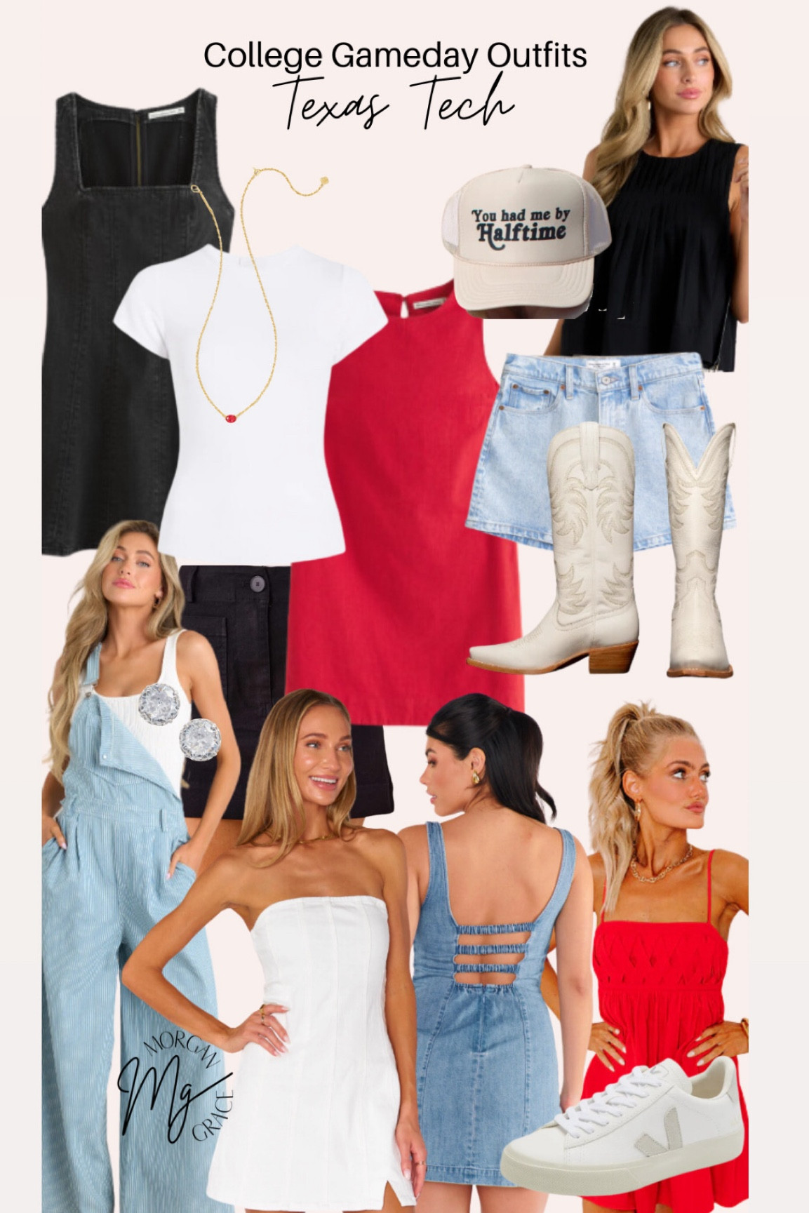 College game day: Texas Tech



Red and black. game day outfit. football outfit. college football. country concert. cowboy boots  

#LTKU #LTKSeasonal #LTKBacktoSchool