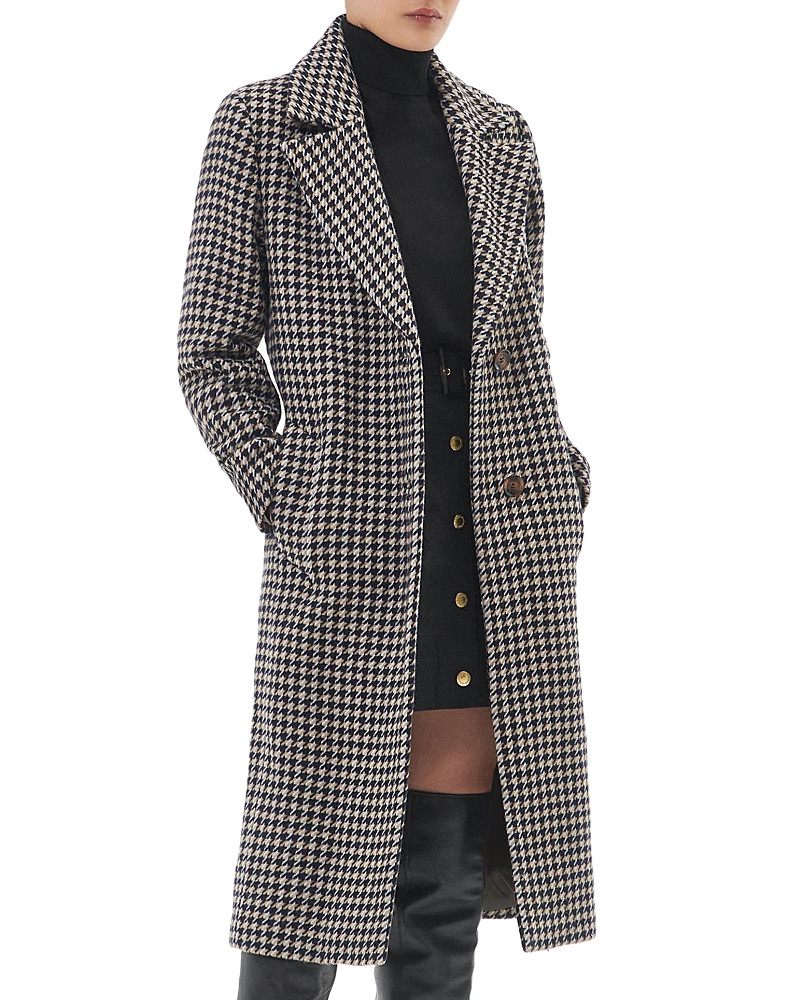 Barbour Angelina Houndstooth Coat | Bloomingdale's (US)