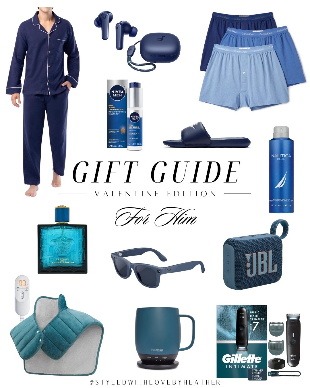 💙 Valentine’s Day Gift Guide for Him 💙
Easy, elevated, and actually useful. This men’s Valentine’s gift guide features cozy pajamas, men’s grooming essentials, classic cologne, tech gadgets, and everyday style upgrades he’ll love. Perfect for Valentine’s gifts for boyfriend or husband — thoughtful, practical, and doesn’t feel like last-minute. Everything arrives before Valentined Day. 

✨ Shop now the full Gift Guide for Him on LTK



#LTKValentine #LTKMens #LTKSaleAlert