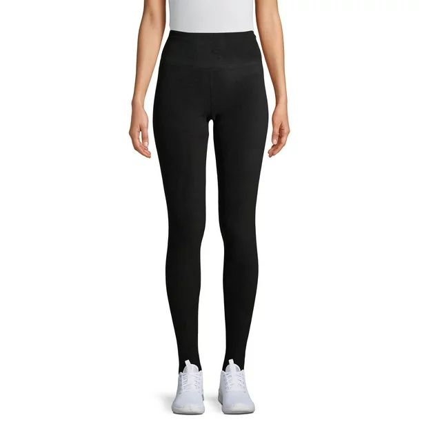 ClimateRight by Cuddl Duds Women's Stretch Fleece High Waisted Long Underwear Thermal Legging | Walmart (US)