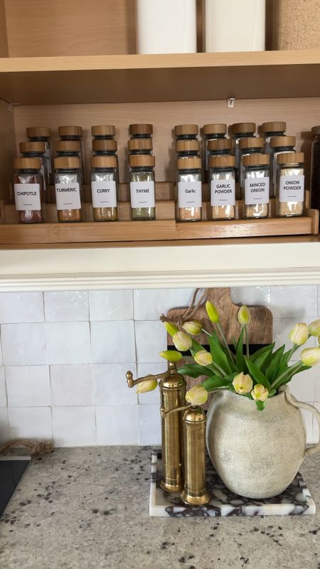 Amazon favorite finds, Bamboo spice rack, spice jars 

#LTKVideo #LTKfindsunder50 #LTKhome