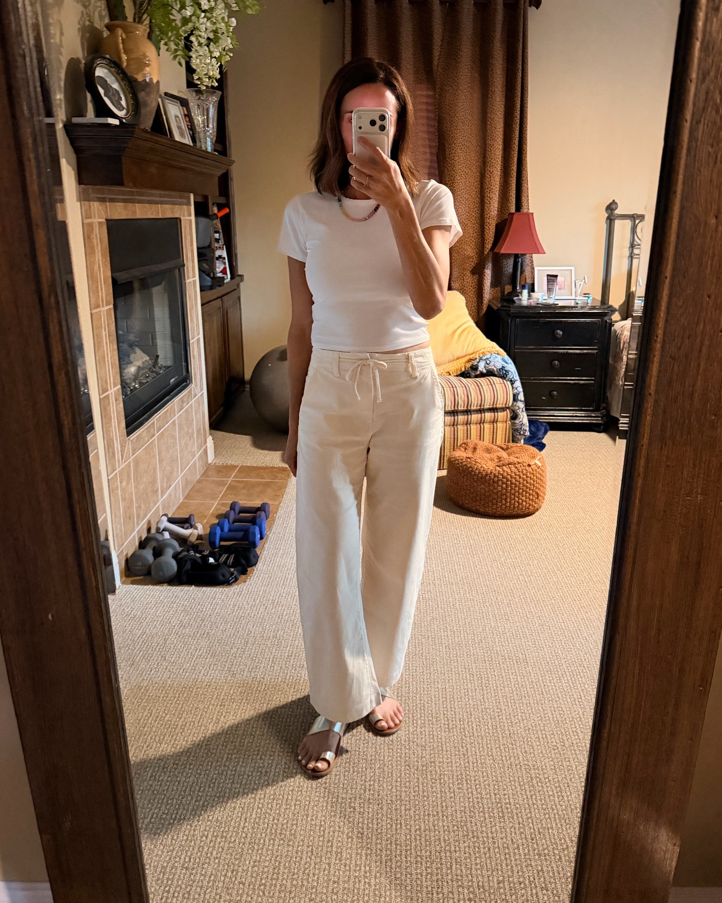 LOVE these lightweight barrel pants from Paige.  The perfect summer crop on me (I’m 5’9”).  I sized down 1.

#LTKootd #LTKOver40 #LTKSaleAlert