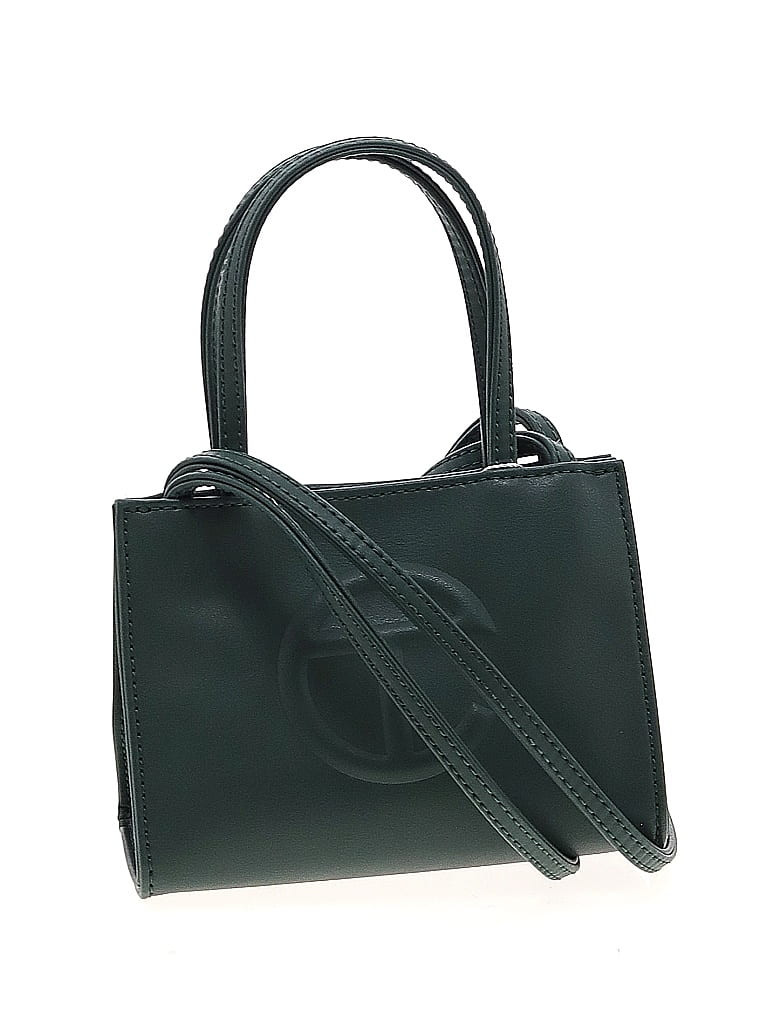 Telfar Tote Bag: Green Solid Bags | ThredUp