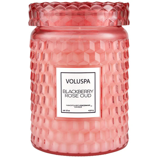 Blackberry Rose Oud - Large Jar Candle | Voluspa