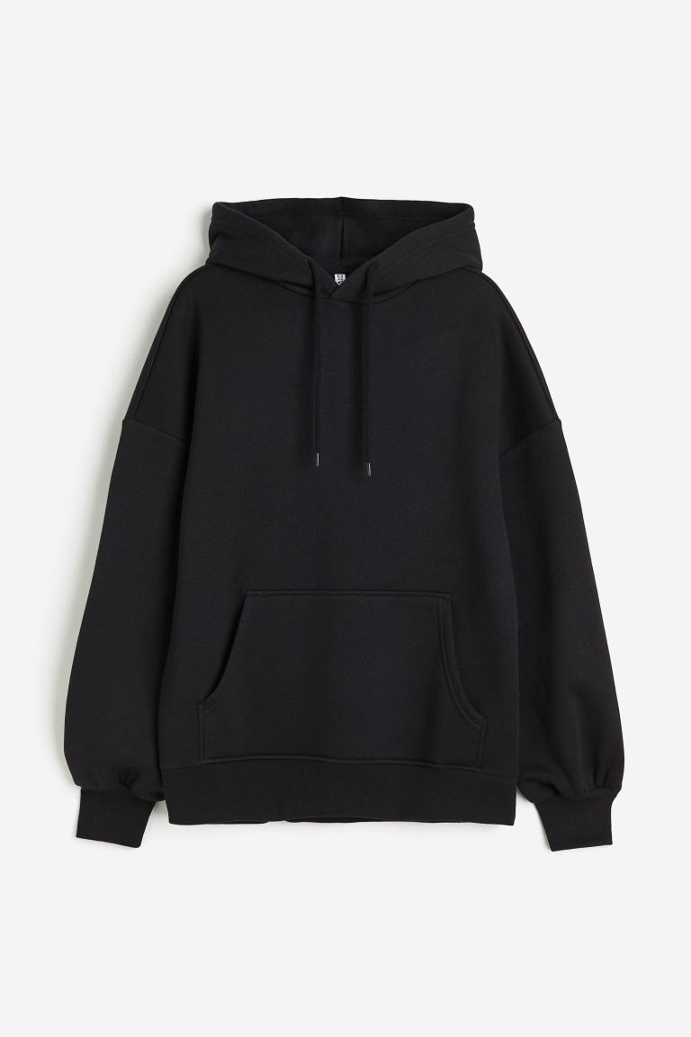 Oversized Hoodie - Black - Ladies | H&M US | H&M (US + CA)