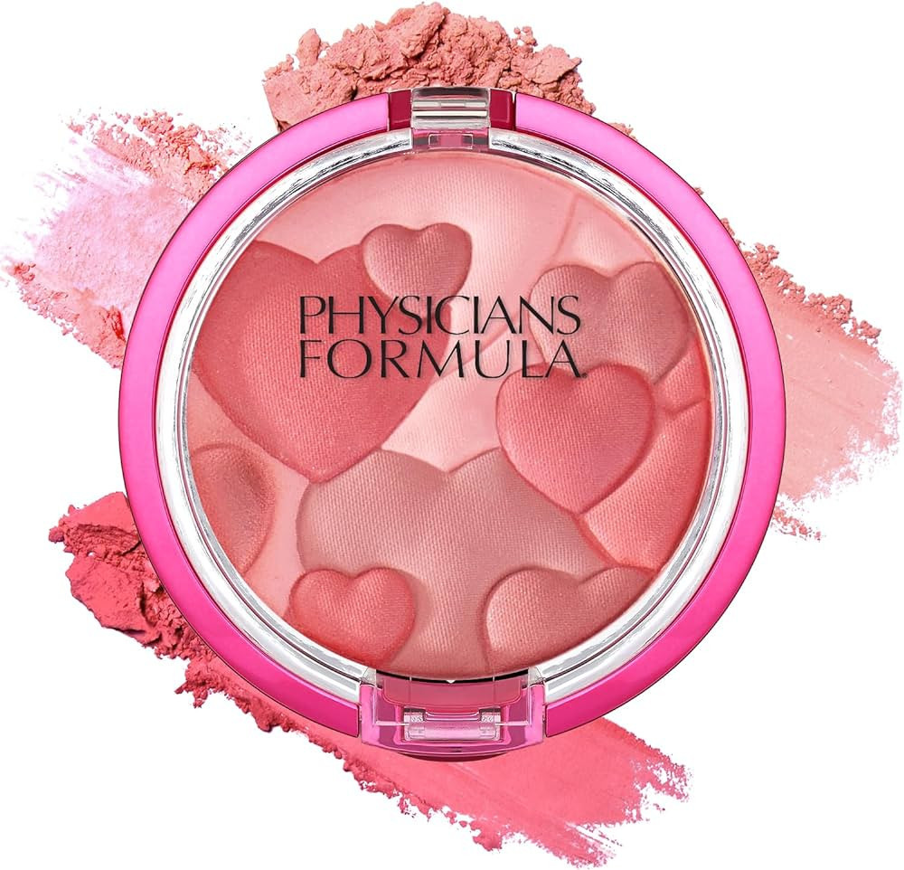 Physicians Formula Happy Booster Heart Blush Glow & Mood Boosting, Rose, Dermatologist Tested | Amazon (US)