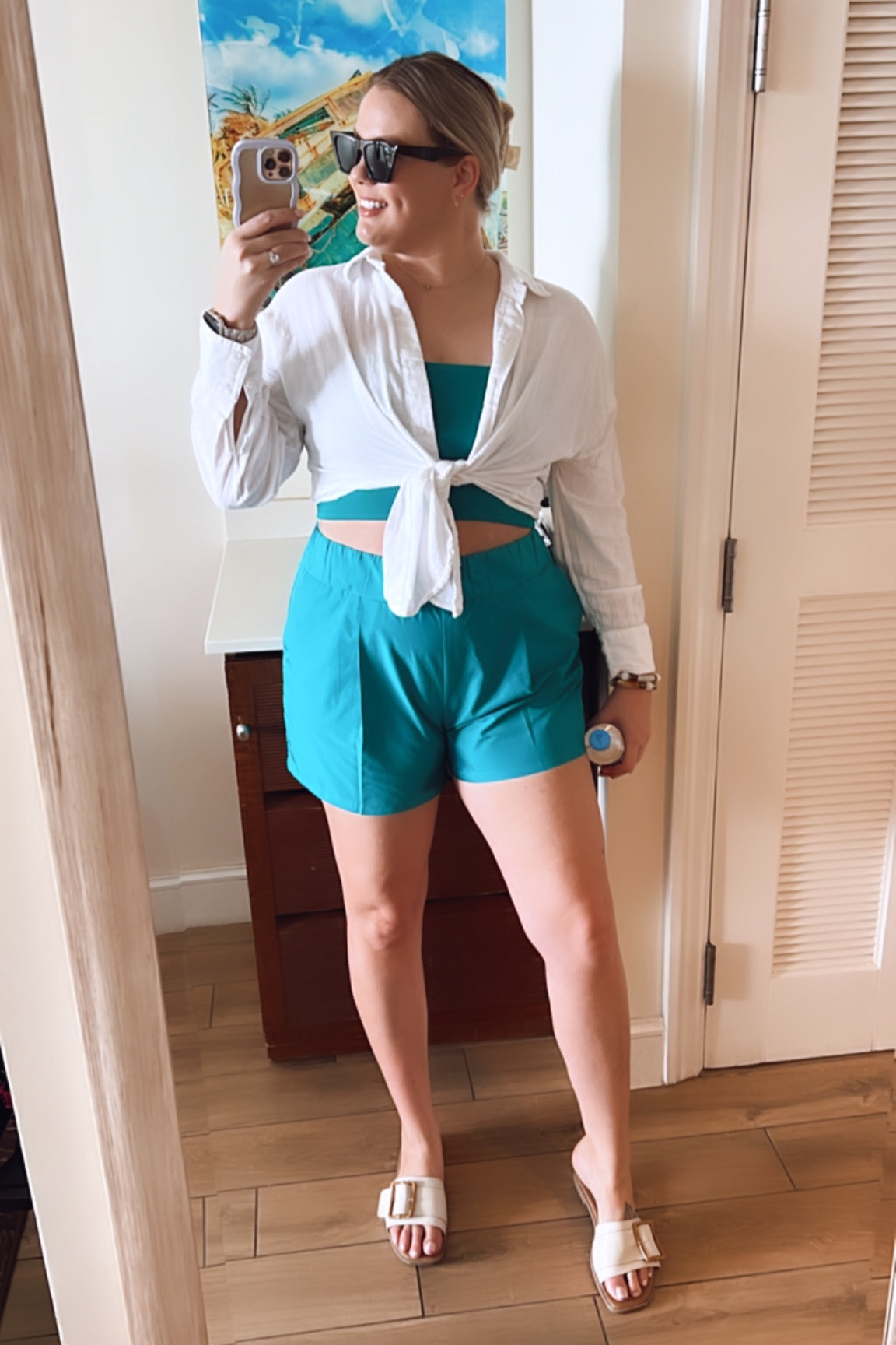 Sightseeing OOTD in Barbados. 
Express shorts
Express tube too
Linen top 
Target sandals
Amazon sunglasses 


#LTKSeasonal #LTKstyletip #LTKtravel